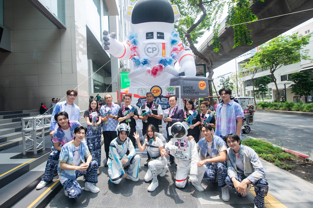‘สีลม’ สงกรานต์ไร้ขยะ CPF-กทม.ปักหมุดบิ๊กอีเวนต์