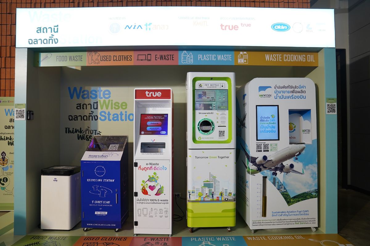 เปิด 5 นวัตกรรมเครื่องรับขยะอัจฉริยะจากผู้ประกอบการไทย สร้างสังคมรีไซเคิลยั่งยืนระดับเมือง