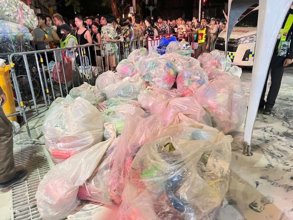 ขยะ สงกรานต์ ข้าวสาร 68