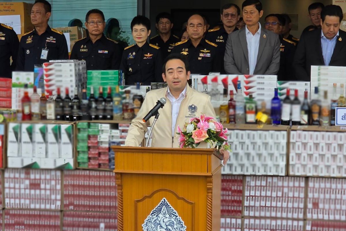 สรรพสามิตยึดบุหรี่เถื่อน 3.5 หมื่นซอง ตรึงเข้มชายแดนกาญจน์-ประจวบฯ 5 จุด