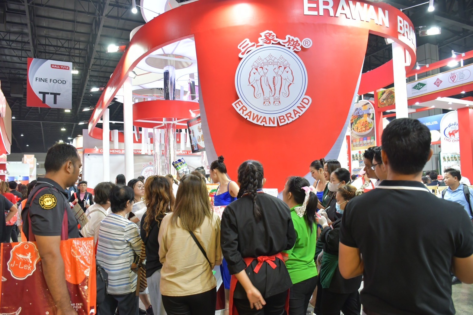 แป้งตราช้างสามเศียร บุกงาน THAIFEX – Anuga Asia 2025