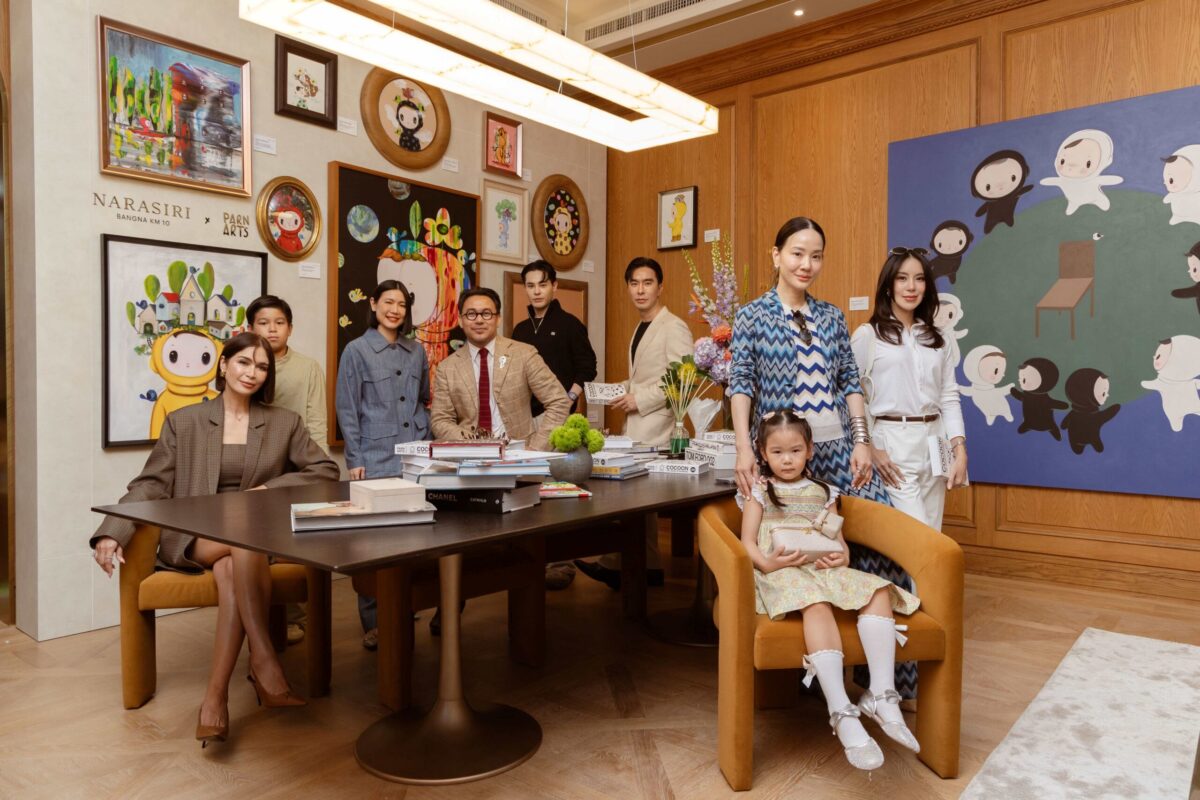 แสนสิริ จัดอีเวนต์ บ้านหรูสู่งานศิลป์ Narasiri Bangna km.10xParnarts