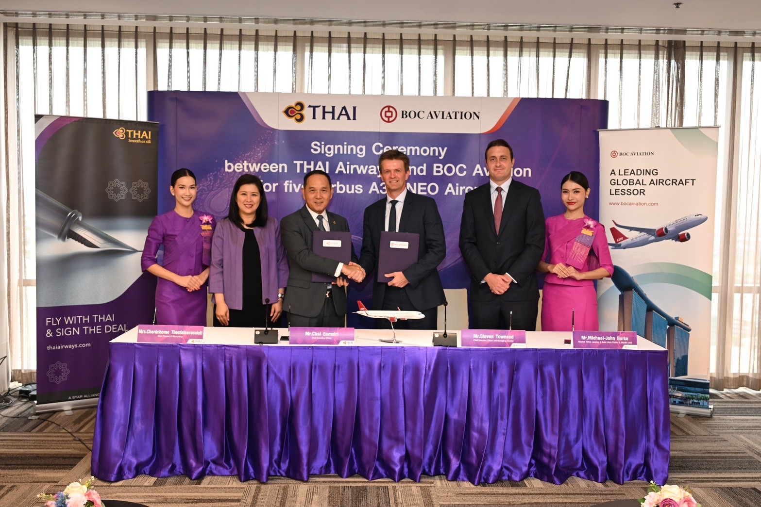 การบินไทยเสริมทัพ เช่า A321neo 5 ลำ รับดีมานด์พุ่ง