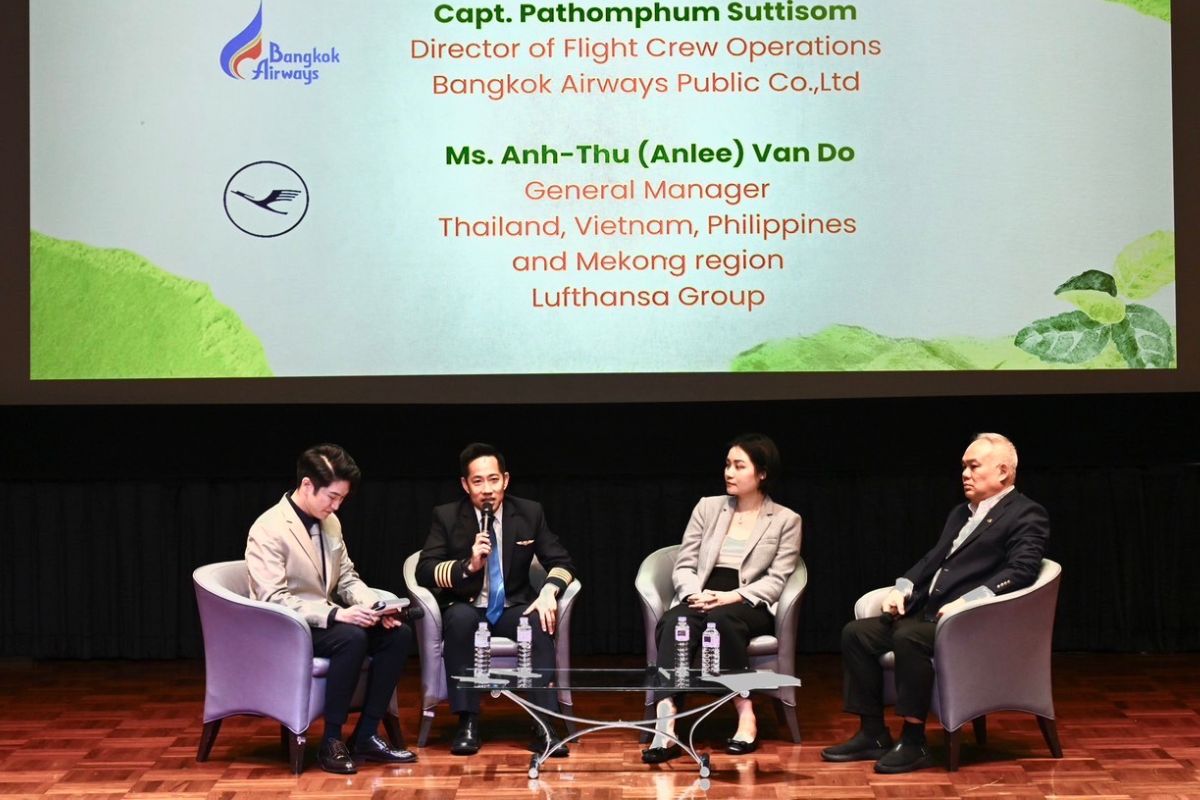 การบินไทย เดินหน้าผลักดัน SAF สู่การบินยั่งยืน