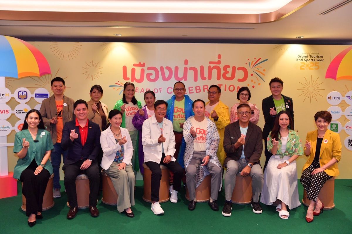 จุดพลุ 12 แคมเปญท่องเที่ยวฤดูฝน ดันเป้า 1.17 ล้านล้านในปี’68
