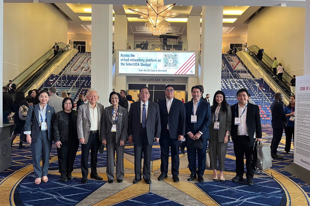 เอกชนไทย ร่วมงาน SelectUSA 2025 ตอกย้ำพันธมิตรเศรษฐกิจไทย-สหรัฐ