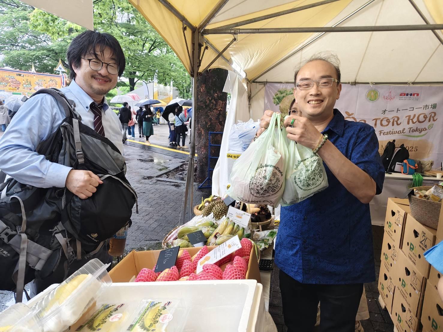 บทสัมภาษณ์ผู้บริหาร อ.ต.ก. หลังได้นำสินค้าเข้าร่วมงาน Thai Festival Tokyo 2025