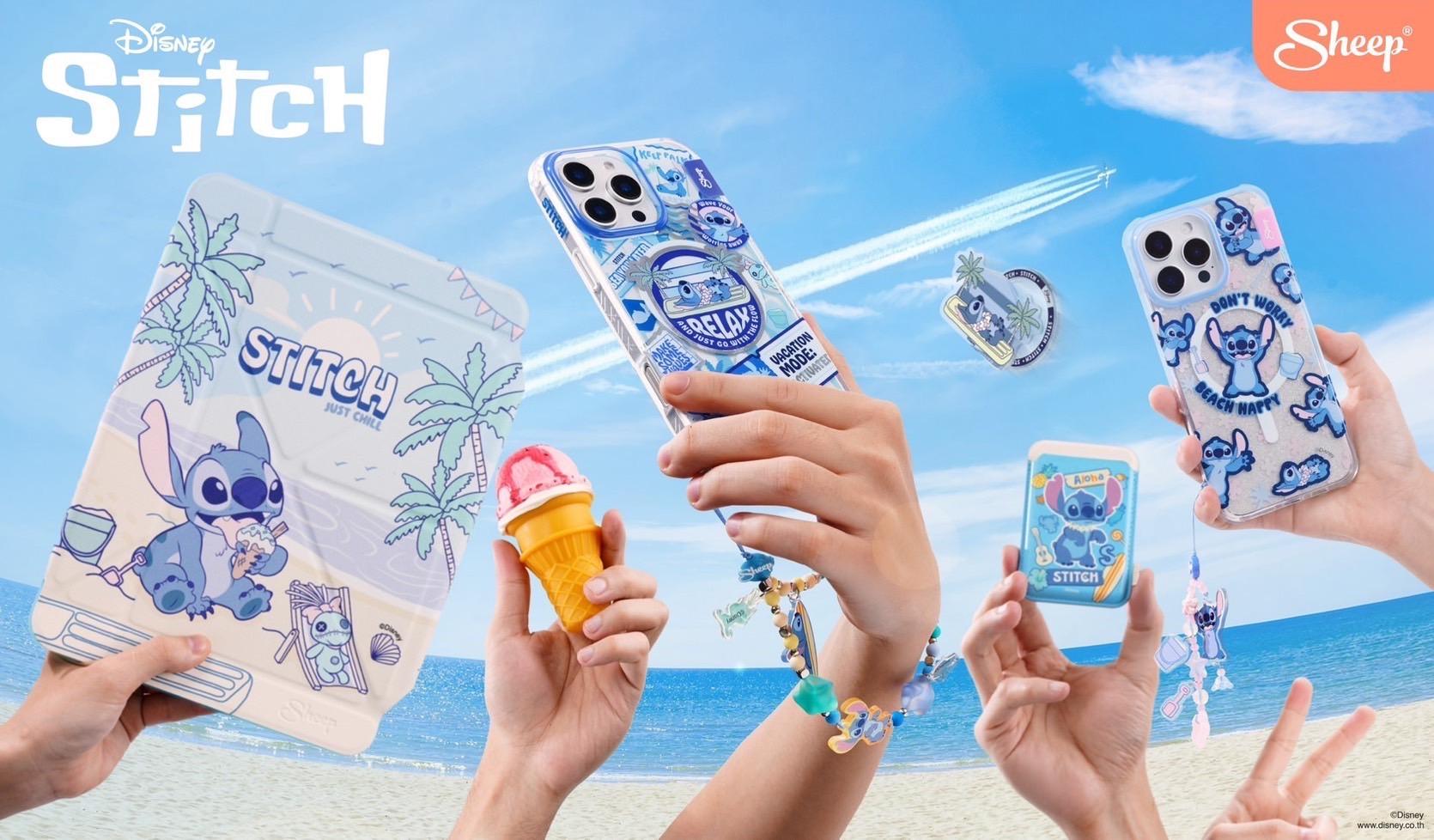 Sheep เปิดตัวเคส Disney Stitch Collection