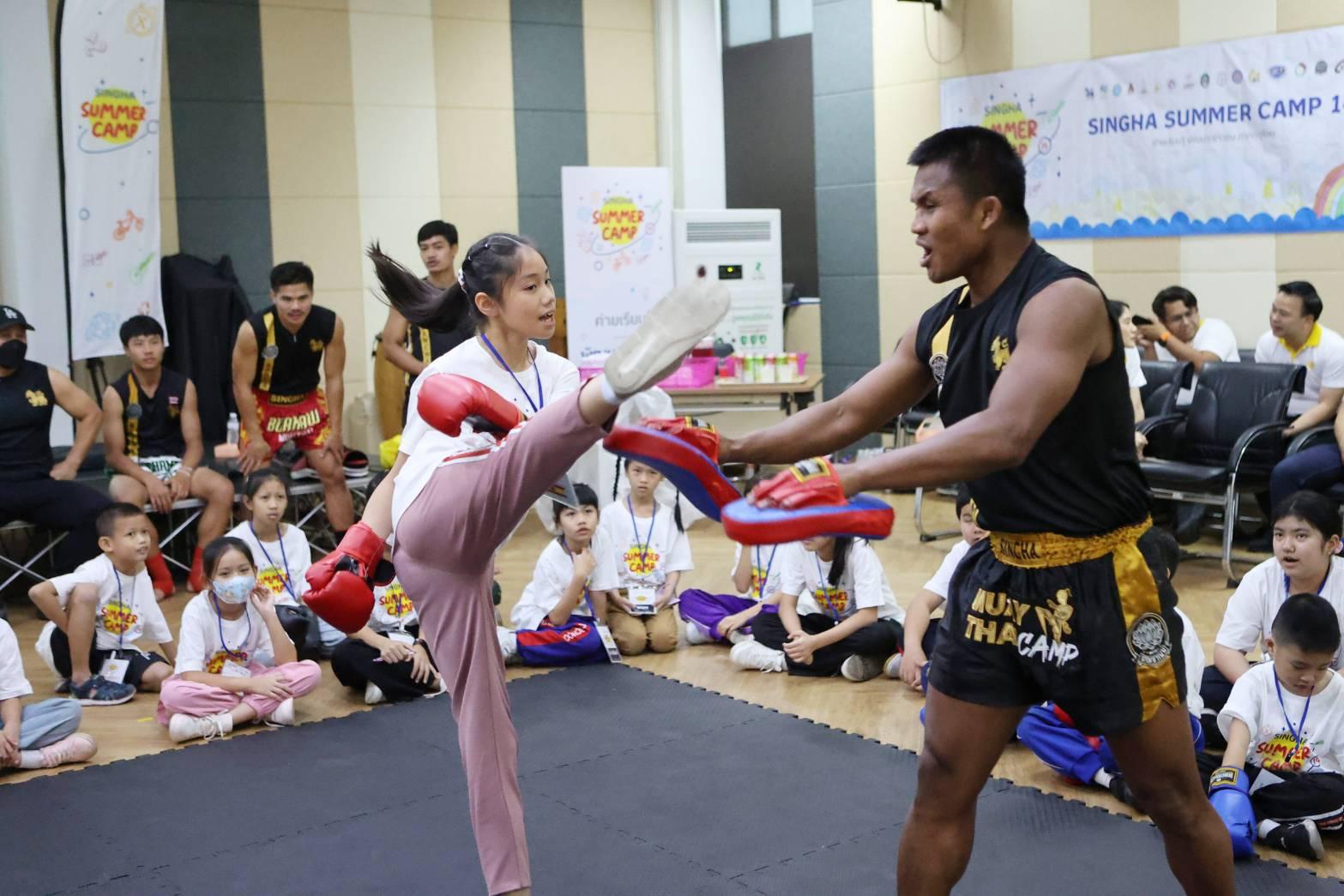 สิงห์ซัมเมอร์แคมป์ ปีที่14 ดึงนักกีฬาทีมชาติไทย‘เอ็กซ์ตรีม-มวยไทย-แบดฯ-เทควันโด’สอนเยาวชน