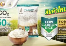 ข้าวตราฉัตร เปิดตัว "ข้าวรักษ์โลก" คาร์บอนต่ำรายแรกในไทย 