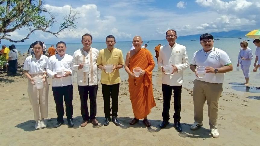 ทะเลไทยต้องรอด! ซีพี–ชุมชน ผนึกกำลังร้อยเรียงความดี ปล่อยพันธุ์สัตว์น้ำ 76 ล้านตัว ฟื้นฟูอ่าวไทย