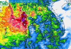 พยากรณ์ฝนสะสม 15 มิ.ย. 2568