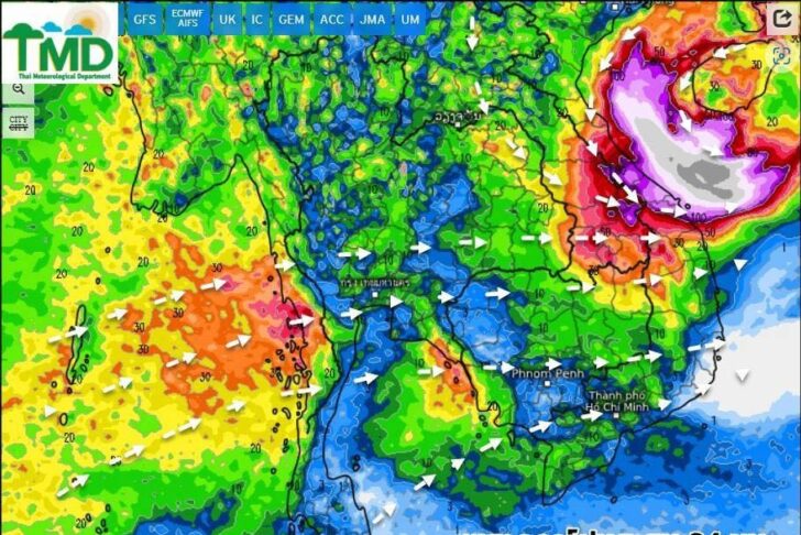 12 june-rain-506182673_1150503050455162_6725415363052705591_n พยากรณ์ฝนสะสม วันที่ 12 มิถุนายน 2568