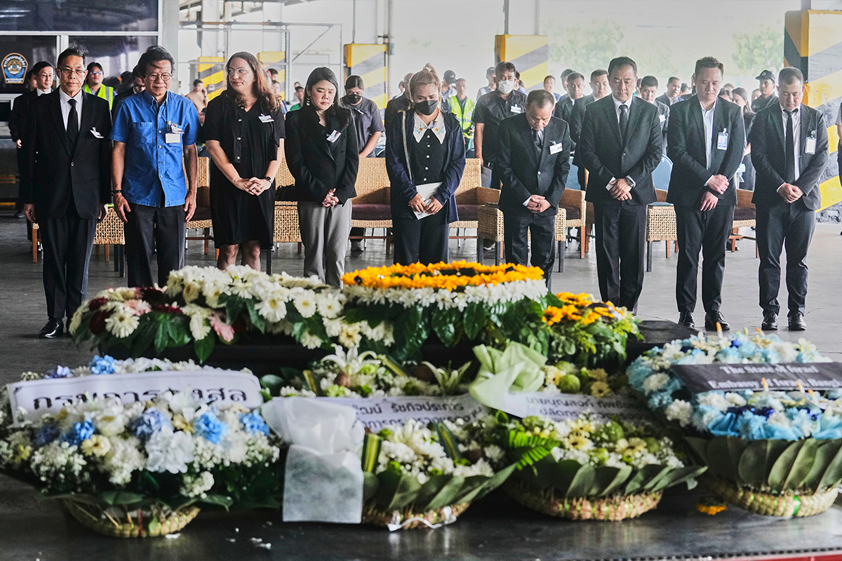 ร่างตัวประกันคนสุดท้ายกลับสู่ไทย