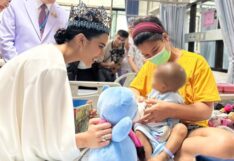 'โอปอล สุชาตา' เยี่ยมน้อง มูลนิธิ รพ.เด็ก สุดอบอุ่น
