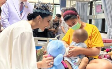 'โอปอล สุชาตา' เยี่ยมน้อง มูลนิธิ รพ.เด็ก สุดอบอุ่น