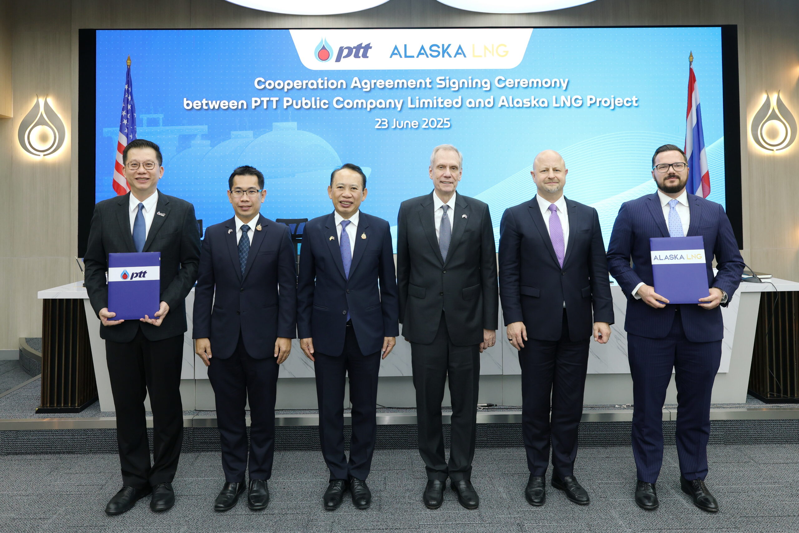 ปตท.เซ็นสัญญา Alaska LNG จัดหา LNG จากสหรัฐ