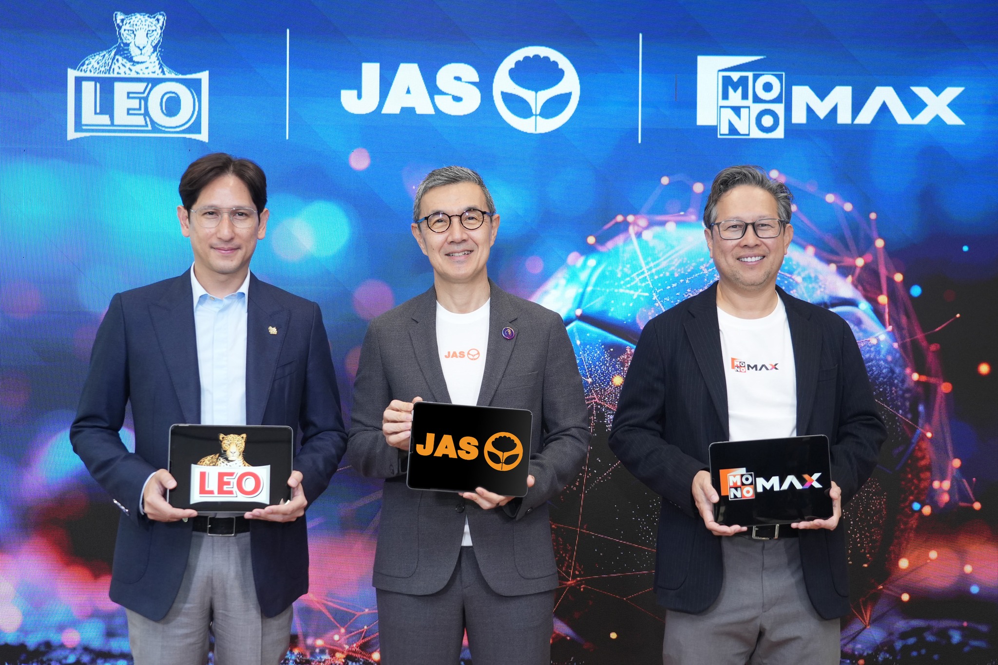 JAS เสริมแกร่ง ผนึก ลีโอ เป็นผู้สนับสนุนหลักถ่ายทอดสดพรีเมียร์ลีก-เอฟเอคัพ