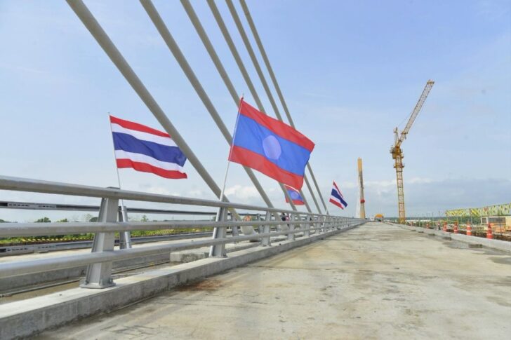 1 สะพานมิตรภาพไทย-ลาว แห่งที่ 5 เตรียมเปิดใช้ปลายปี'68 หนุนค้าชายแดน