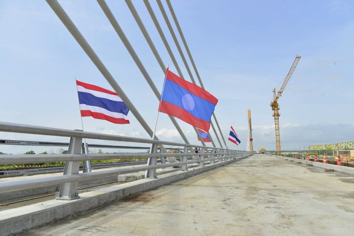 สะพานมิตรภาพไทย-ลาว แห่งที่ 5 เตรียมเปิดใช้ปลายปี’68 หนุนค้าชายแดน