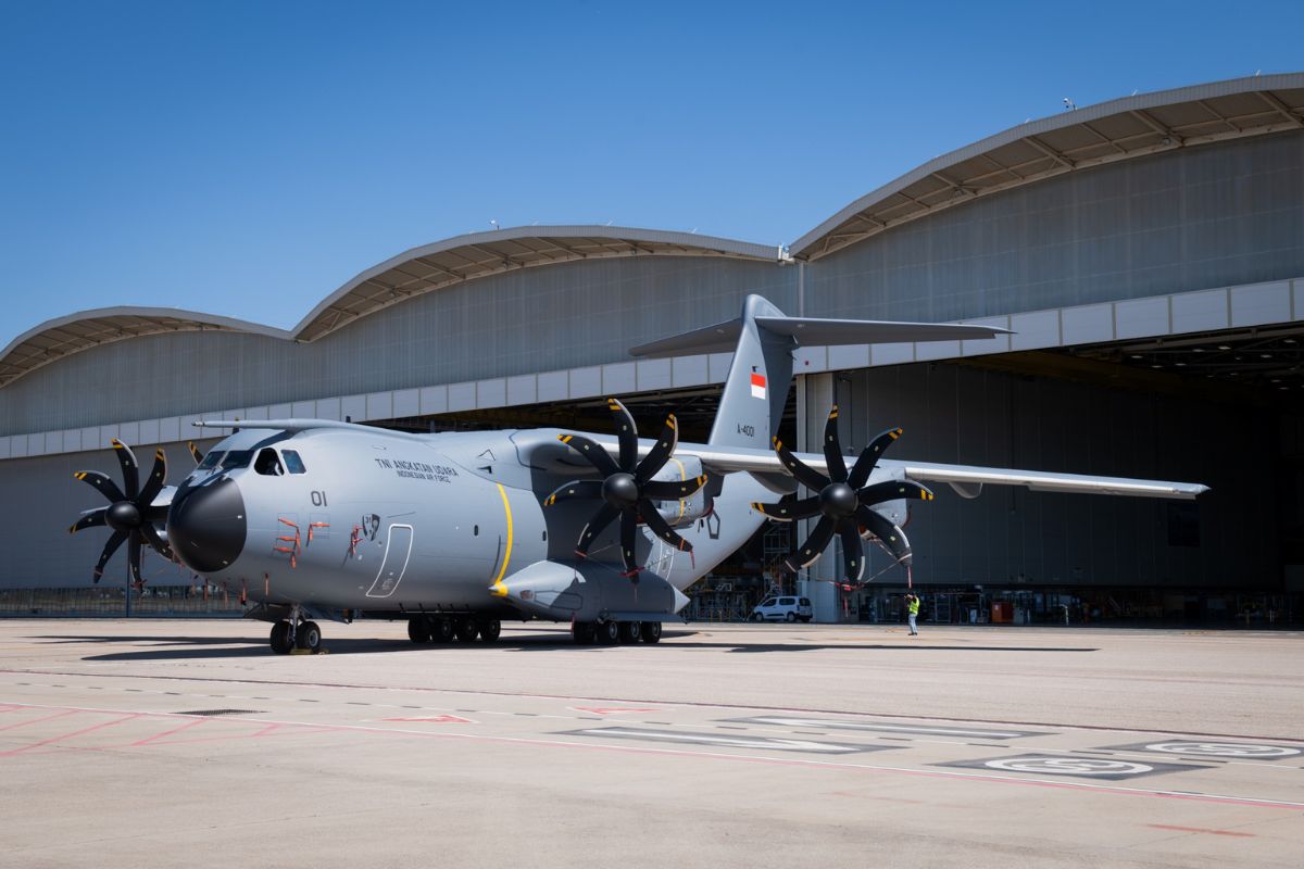 เตรียมส่งมอบ A400M ลำแรกให้กองทัพอินโดฯ แตะขั้นตอนสุดท้ายก่อนบินทดสอบ