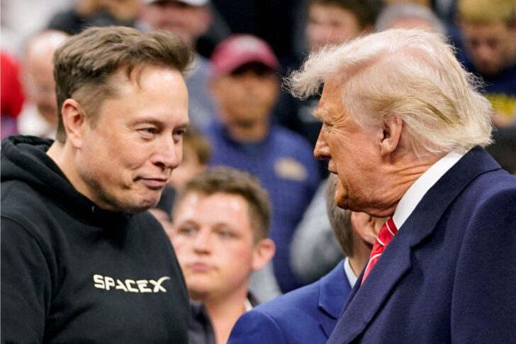 Trump Musk ทรัมป์ มัสก์ ภาพโดย REUTERS/Nathan Howard