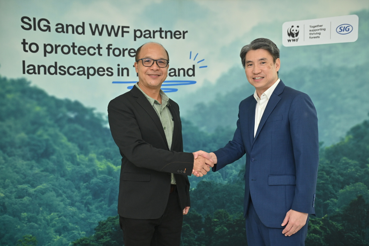 เอสไอจีจับมือ WWF ฟื้นฟูป่า 3.75 แสนไร่ หนุนธุรกิจยั่งยืน