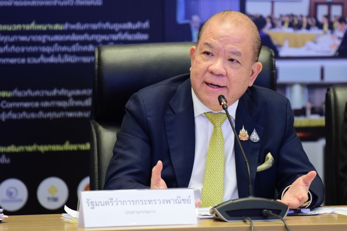 ‘พิชัย’ รมว.พาณิชย์ สั่งตรวจนอมินี 46,918 ราย 1 ปี ต้องชัดเจน
