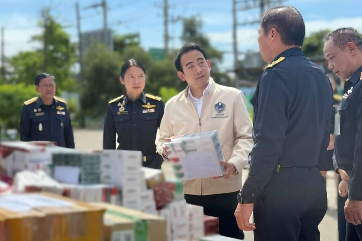 สรรพสามิตจับบุหรี่เถื่อนทั่วตะวันออก ผล 8 เดือน ยึดกว่า 1.3 ล้านซอง
