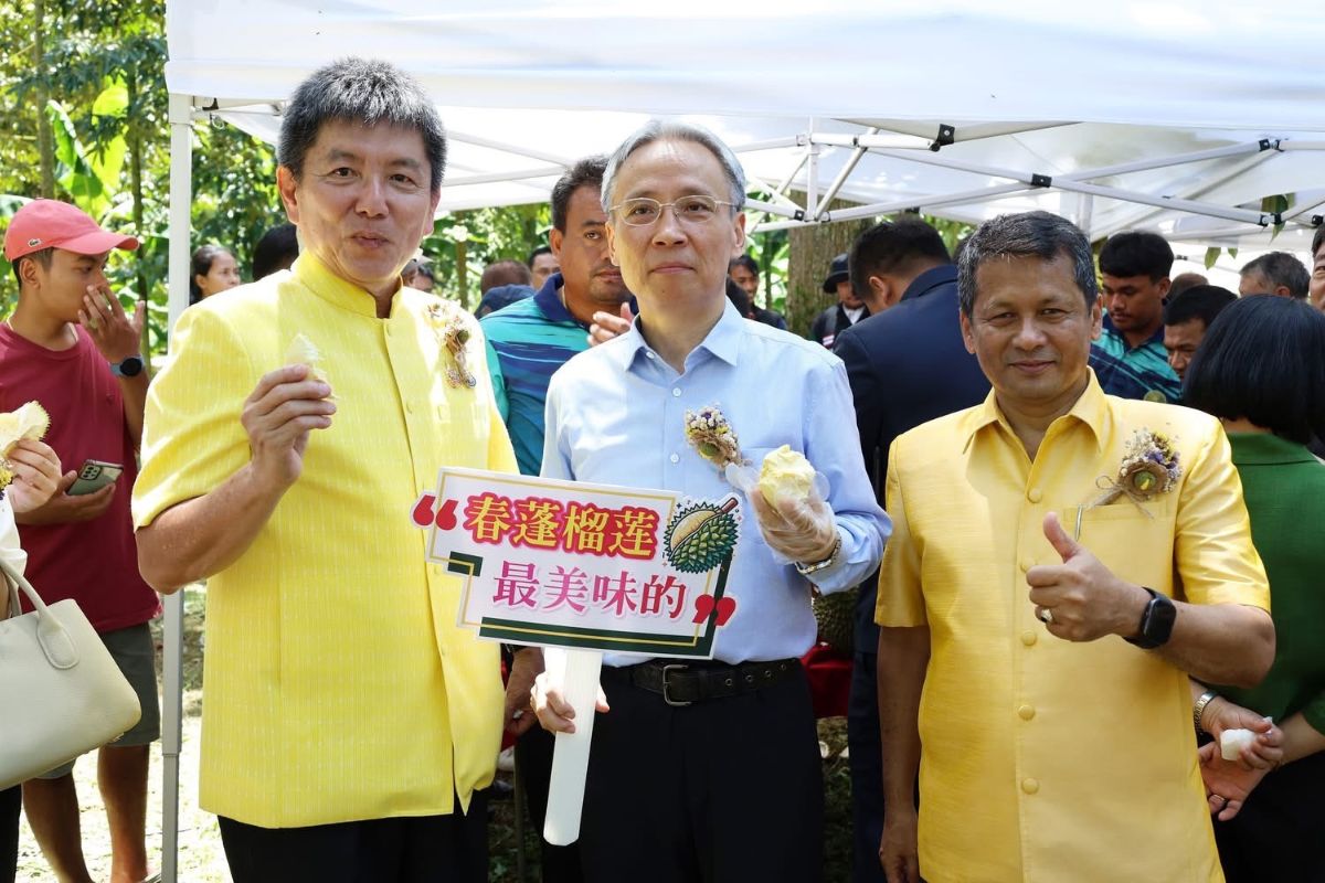 ชุมพร เปิด “ฤดูกาลทุเรียน” วันแรก คาดปีนี้ผลผลิต 3 แสนตัน มูลค่ากว่า 3 หมื่นล้าน