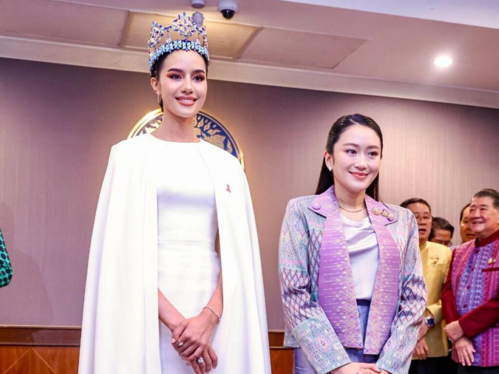 นางสาวสุชาตา ช่วงศรี Miss World 2025 และคณะ Miss World เข้าเยี่ยมคารวะนายกรัฐมนตรี
