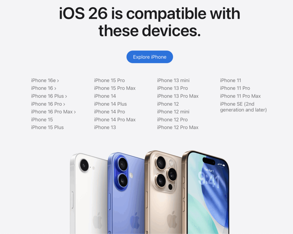 iPhone-iOS 26