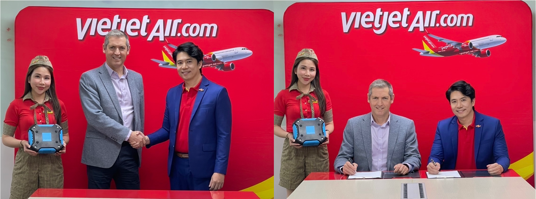 เวียตเจ็ท พลิกโฉมเปิดตัวระบบ IFE ‘Blueview’ ครั้งแรก เจาะตลาดสายการบินต้นทุนต่ำ