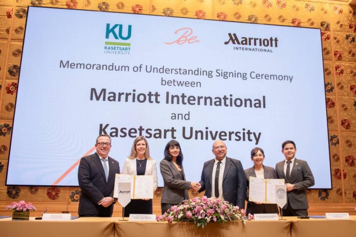 image1 แมริออท ร่วม ม.เกษตรฯ ลงนาม MOU พัฒนาทักษะบริการสู่ตลาดแรงงานในประเทศไทย