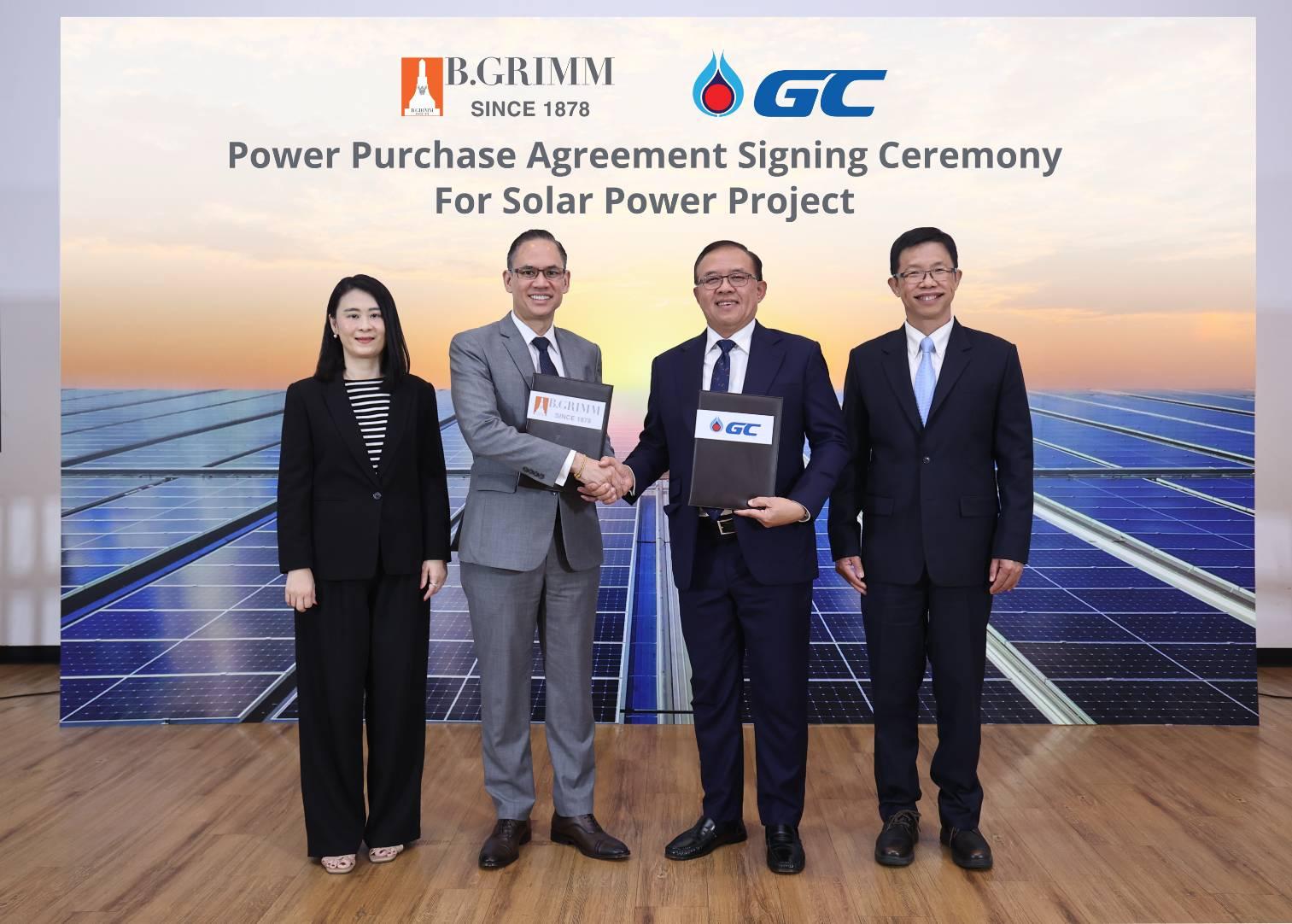 B.GRIMM POWER SMART SOLUTION ผนึก GC เดินหน้า Solar Power 8 เมกะวัตต์