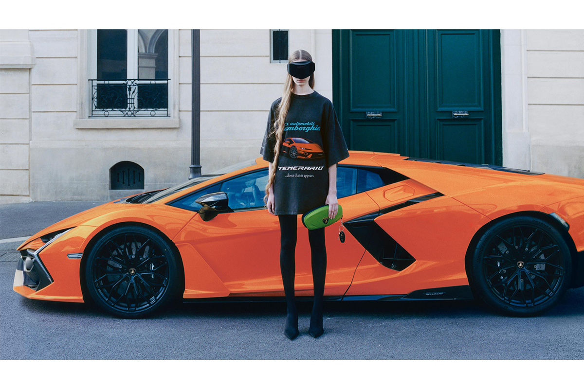 Balenciaga x Lamborghini ปลุกจิตวิญญาณความเร็ว-แฟชั่นไฮเอนด์