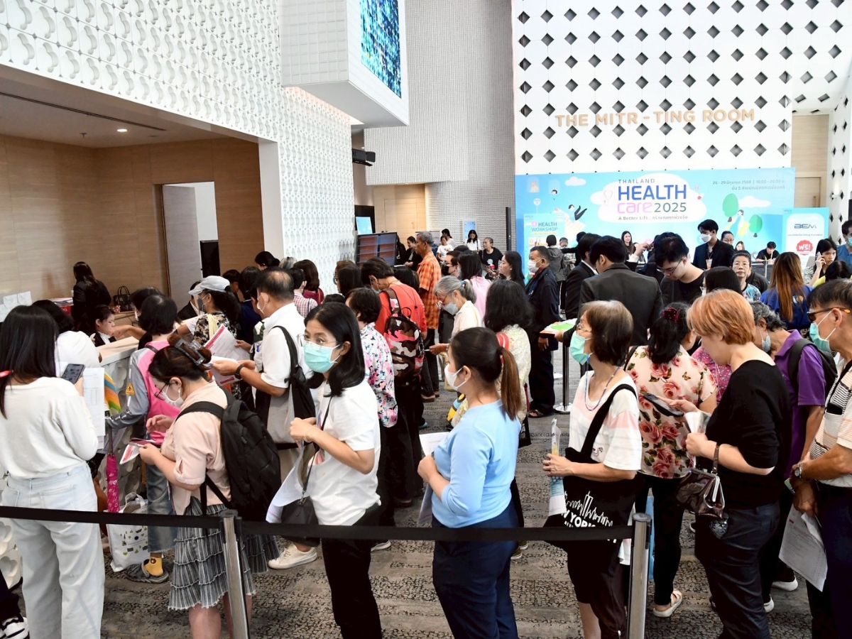 ปิดฉาก Healthcare 2025 ผู้เข้าร่วมงานทะลุ 5 หมื่นคน-ตรวจสุขภาพพุ่ง 5 พันคน