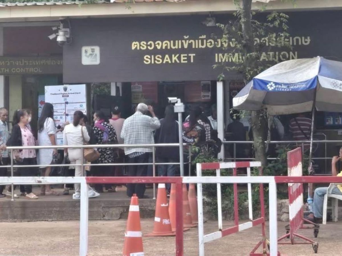หอฯ ศรีสะเกษหวั่นเศรษฐกิจซบ เตือนฝ่ายความมั่นคงทบทวนแผนปิดพรมแดน