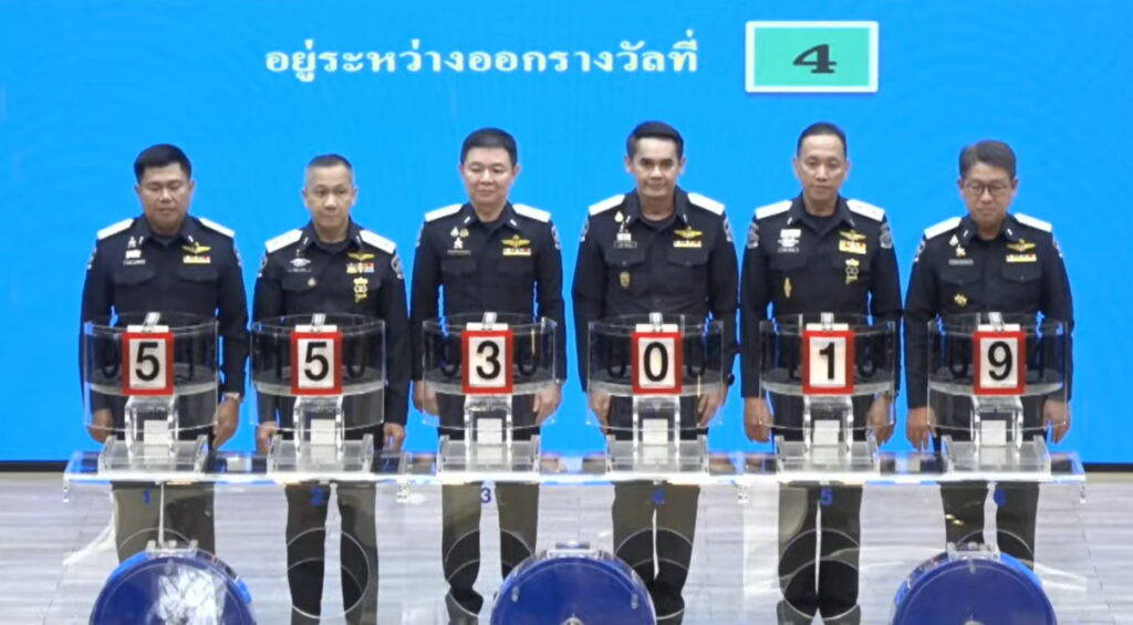 เจ้าหน้าที่ดีเอสไอ ผู้ช่วยหมุนรางวัล งวด 16 มิ.ย. 2568