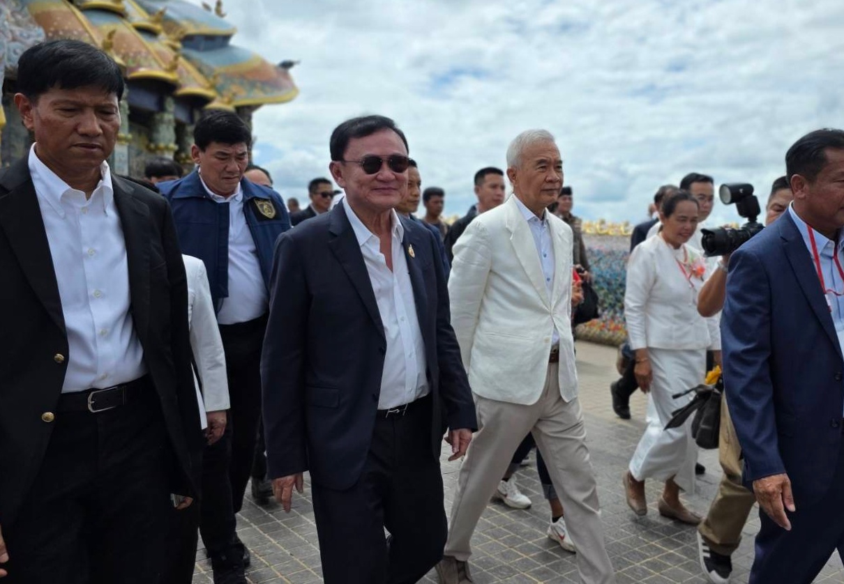 ทักษิณ จ่อลุยช่วยหาเสียงเลือกตั้งซ่อมศรีสะเกษ ไม่กังวล อนุทิน ยกทีมไปก่อน