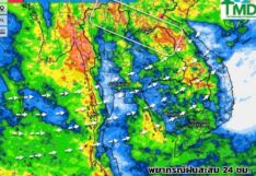 พยากรณ์ฝนสะสมวันที่ 11 ก.ค.2568