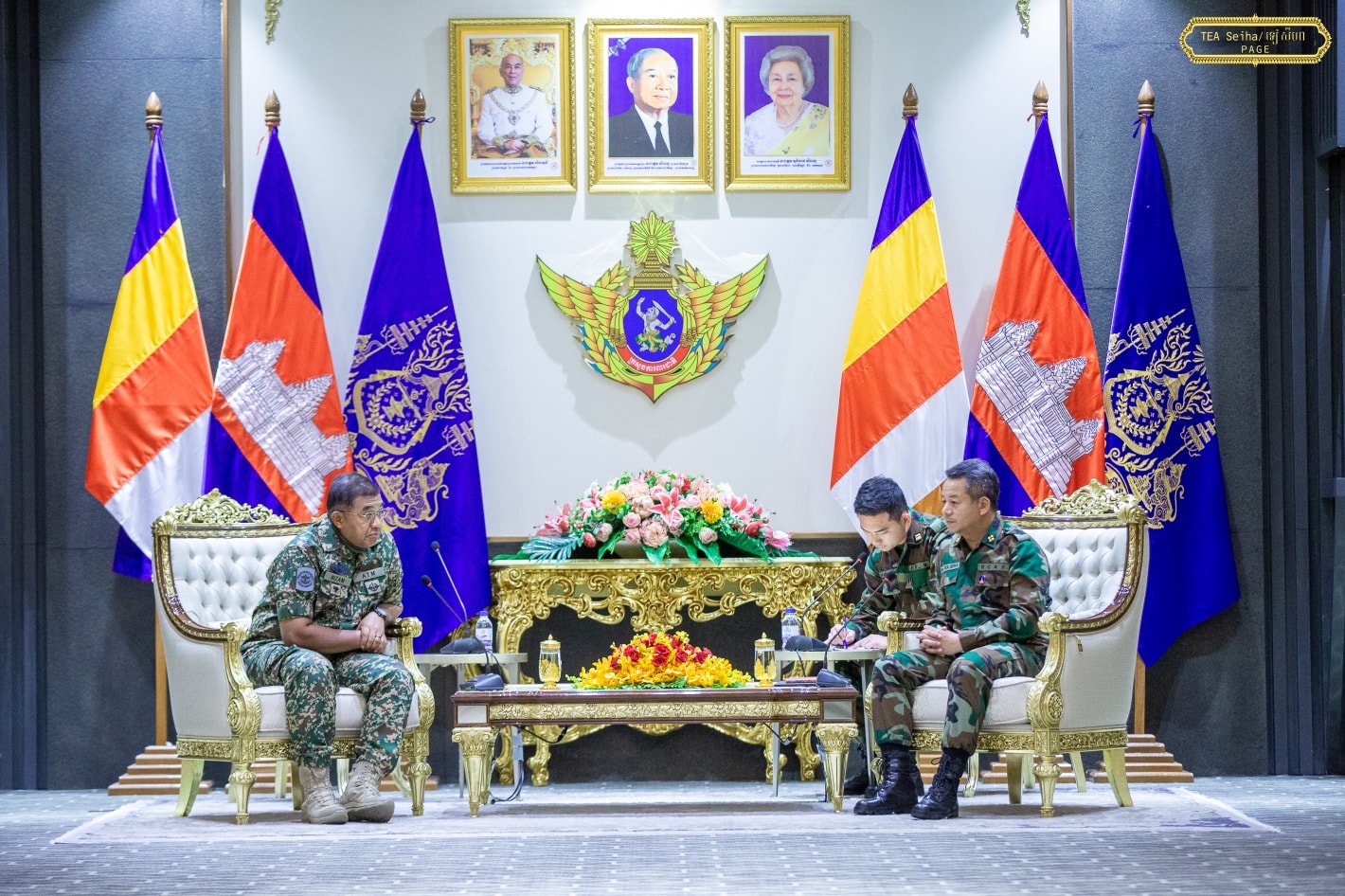 ‘พล.อ.เตีย เซ็ยฮา’ รมว.กลาโหมกัมพูชา พบหารือ ‘ผบ.สส.มาเลเซีย’ ตั้งทีมสังเกตการณ์หยุดยิง