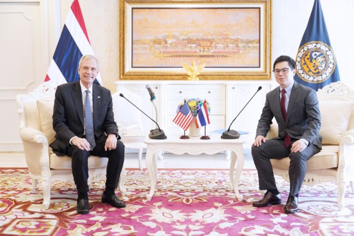 1 'ฉันทวิชญ์' ถกทูตสหรัฐ กระชับความร่วมมือการค้าไทย-สหรัฐ