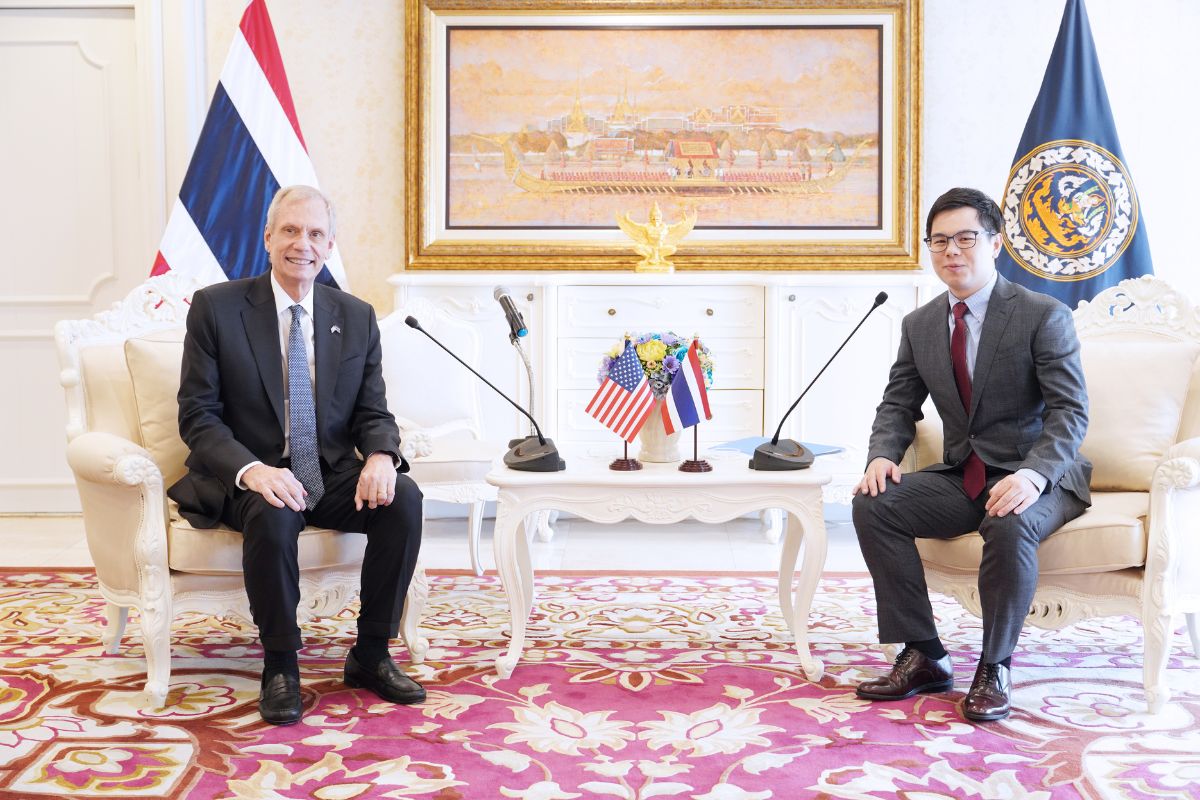 “ฉันทวิชญ์” ถกทูตสหรัฐ กระชับความร่วมมือการค้าไทย-สหรัฐ