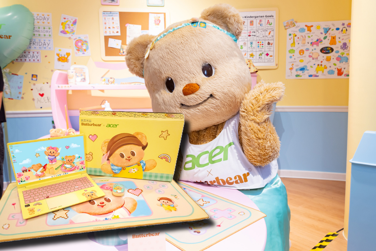 เปิดสเป็ก Acer x Butterbear โน้ตบุ๊กสุดคิวต์ แบบลิมิเต็ด