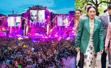 แพทองธาร ชินวัตร Tomorrowland