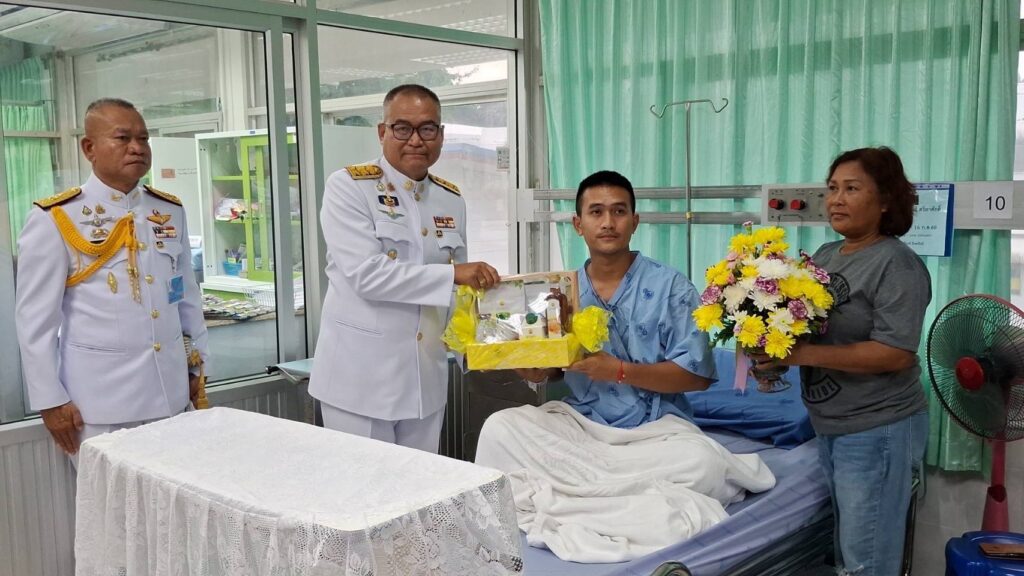 ผู้บาดเจ็บเหตุชายแดนกัมพูชา