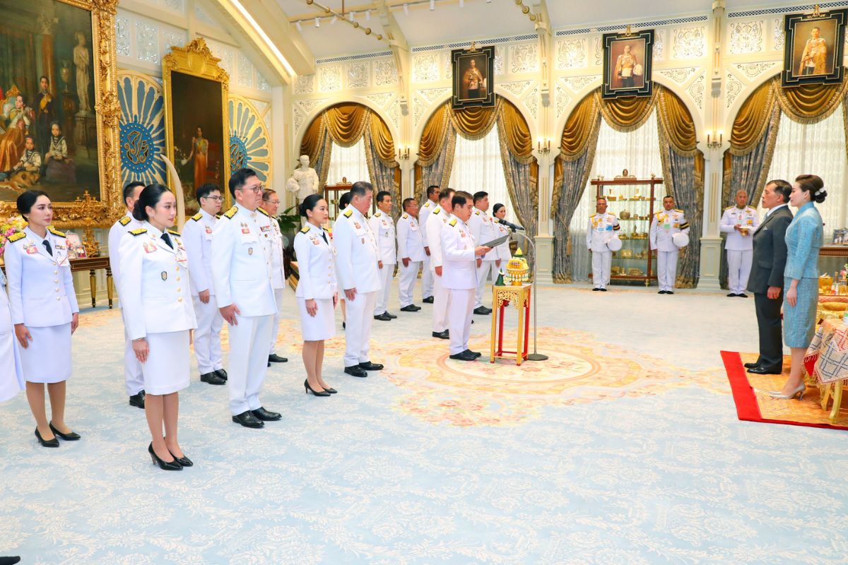 ในหลวงมีพระราชดำรัส ครม.แพทองธาร 1/1 ปฏิบัติหน้าที่ด้วยจิตใจที่เป็นสุจริต