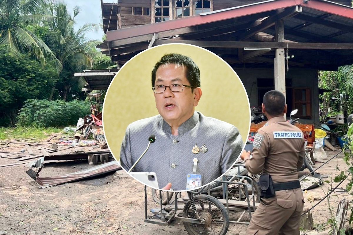 รัฐบาล ยัน กัมพูชา เปิดฉากยิงก่อนพบใช้อาวุธหนัก ลงหลังคาชาวบ้านตาย 1 เด็ก 5 ขวบสาหัส