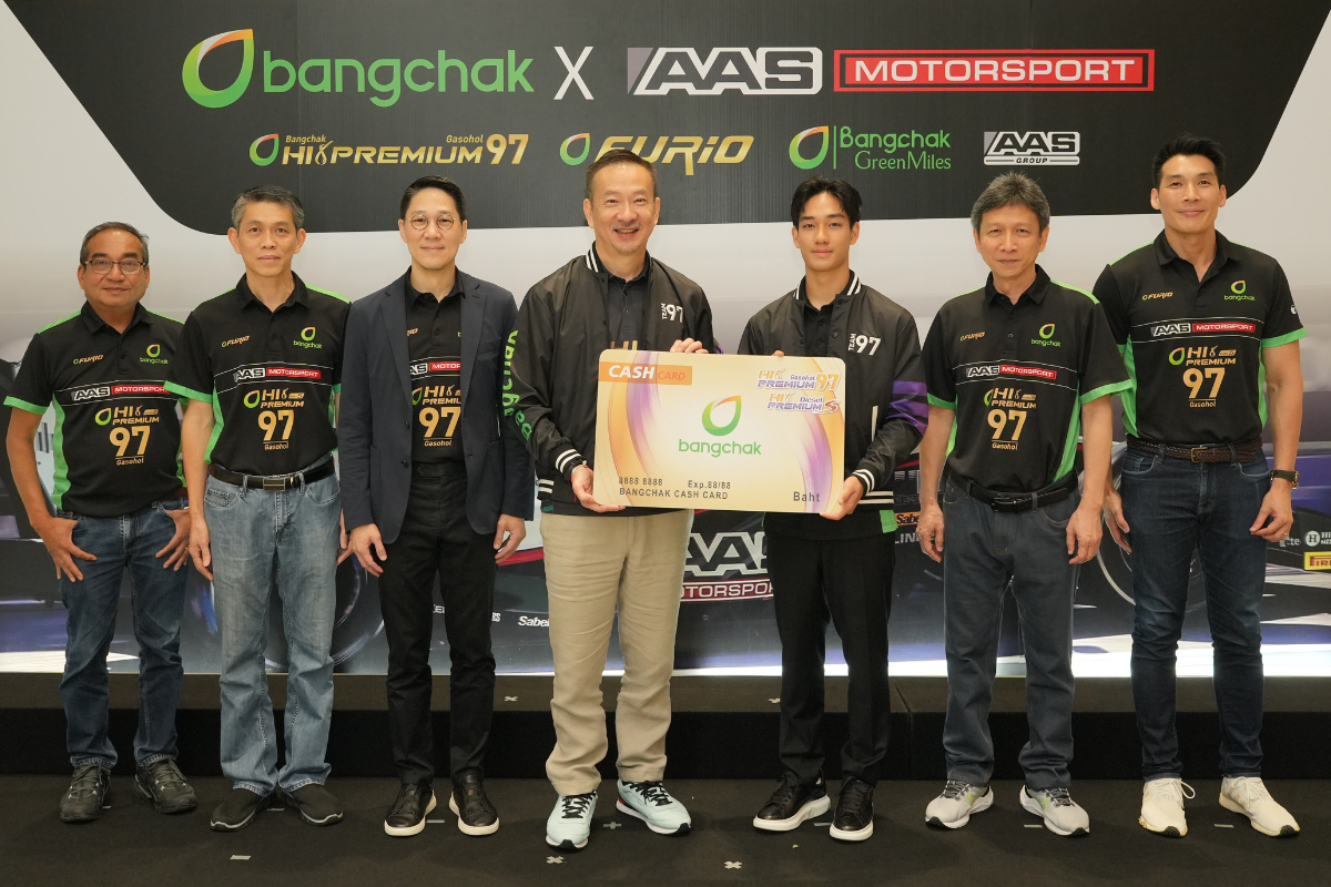 “บางจาก” ยินดี ‘เติ้น ทัศนพล ‘หนุนยกระดับมอเตอร์สปอร์ตไทยในเวทีโลก